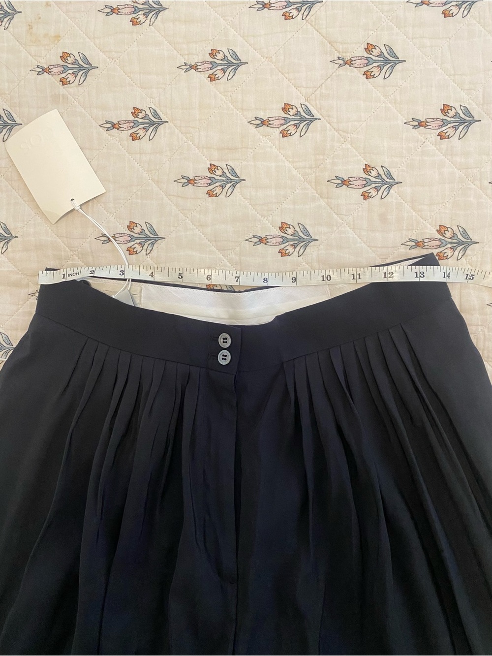 COS draped pleated straight leg pants NWT - Picture 8 of 8